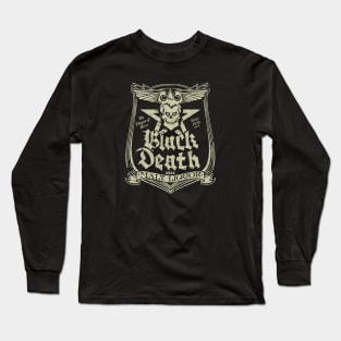 Black Death Malt Liquor Vintage Long Sleeve T-Shirt